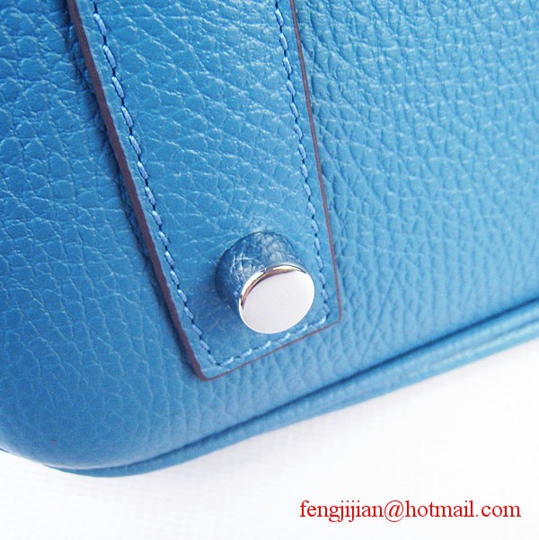 Hermes Birkin 40cm Togo Bag Blue 6099 Hermes Birkin 40cm Togo Bag Blue 6099